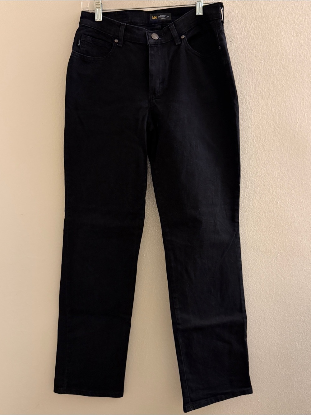 Lee Black Straight Leg Women's Jeans